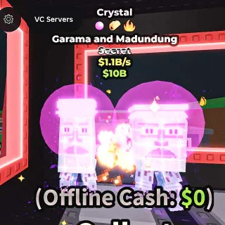 ✅ 【BEST DEAL】 【1.1B/S】 | 🔮 CRYSTAL GARAMA AND MADUNDUNG | 3 TRAITS | FAST DELIVERY ⚡