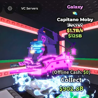 ✅ 【READY STOCK】 【1.7B/S】 | 🌌 GALAXY CAPITANO MOBY | GLITCH TRAIT | FAST DELIVERY ⚡