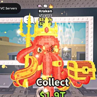 【1 OF 1 ULTRA RARE】【3.1B/S】 | 🌸 KRAKEN