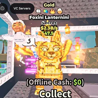 ✅ 【BEST DEAL】 【2.3B/S】 | 🪙 GOLD FOXINI LANTERNINI
