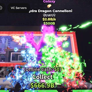 ✅ 【READY STOCK】 【2.8B/S】 | 🌌 GALAXY HYDRA DRAGON CANNELLONI | 1 TRAIT | FAST DELIVERY ⚡