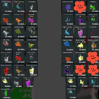 40 PCS HIGH TIER BRAINROTS - Steal A Brainrot