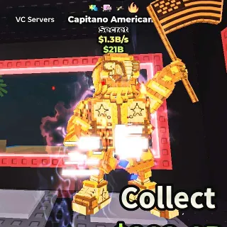 ✅ 【BEST DEAL】 【1.3B/S】 | 🪙 GOLD CAPITANO AMERICANO | NYAN TRAIT | FAST DELIVERY ⚡