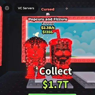 ✅ 【👑 RARE TRAIT】 【2.3B/S】 | 🌑 CURSED POPCURU AND FIZZURU | FAST DELIVERY ⚡