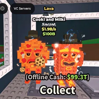【ULTRA RARE】【1.9B/S】 | 🌋 LAVA COOKI AND MILKI
