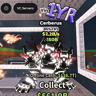 ✅ 【ULTRA RARE】 【2.2B/S】 | ☯️ YIN YANG CERBERUS