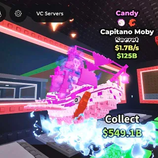 ✅ 【BEST DEAL】 【1.7B/S】 | 🍬 CANDY CAPITANO MOBY | 2 TRAITS | FAST DELIVERY ⚡