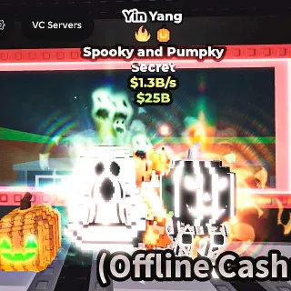 ✅ 【READY STOCK】 【1.3B/S】 | ☯️ YIN YANG SPOOKY AND PUMPKY | RARE TRAITS | FAST DELIVERY ⚡