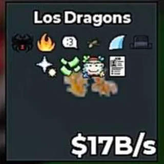 ✅ 【👑 LEADERBOARD】 【17B/S】 | 🌸 LOS DRAGONS | 10 TRAITS | FAST DELIVERY ⚡