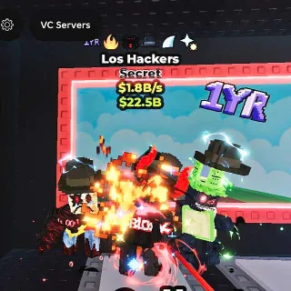 ✅ 【👑 RARE TRAITS】 【1.8B/S】 | 🌸 LOS HACKERS | 6 TRAITS | FAST DELIVERY ⚡