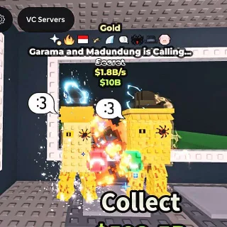 ✅ 【ULTRA RARE】 【1.8B/S】 | 🪙 GOLD GARAMA AND MADUNDUNG IS CALLING