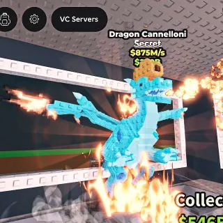 【875M/S】 | 💎 DIAMOND DRAGON CANNELLONI