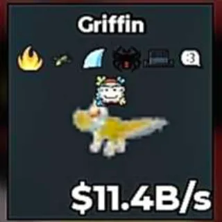 ✅ 【👑 HIGH B/S】 【11.4B/S】 | 🌸 GRIFFIN | 7 TRAITS | FAST DELIVERY ⚡
