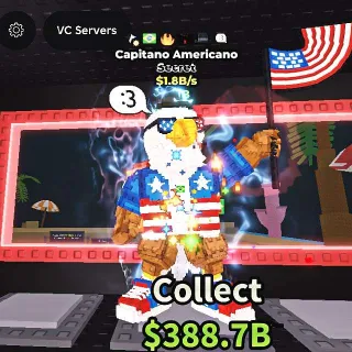 ✅ 【BEST DEAL】 【1.8B/S】 | 🌸 CAPITANO AMERICANO | 6 TRAITS | FAST DELIVERY ⚡