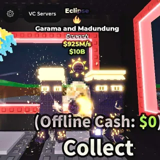 ✅ 【👑 NEW MUTATION】 【925M/S】 | 🌘 ECLIPSE GARAMA AND MADUNDUNG | FIRE TRAIT | FAST DELIVERY ⚡