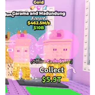 Garama and Madundung 462.5m/s