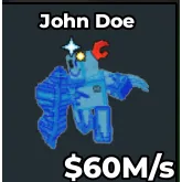 John Doe 60m/s