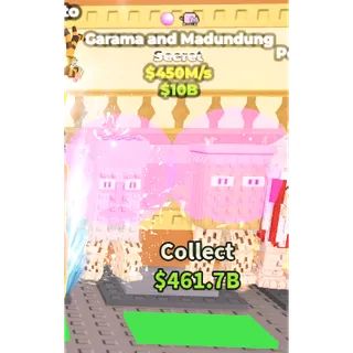 Garama and Madundung 450m/s