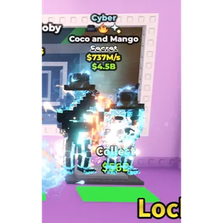 Coco and Mango 737m/s