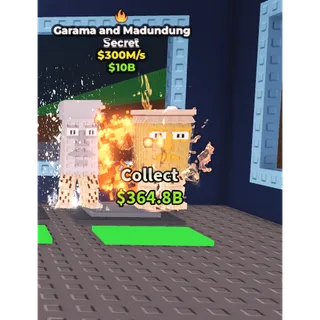 Garama and Madundung 300m/s