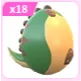 18x Fossil Egg