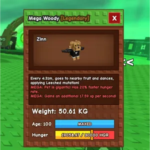 MEGA WOODY 50KG