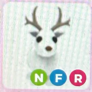 Neon Arctic Reindeer