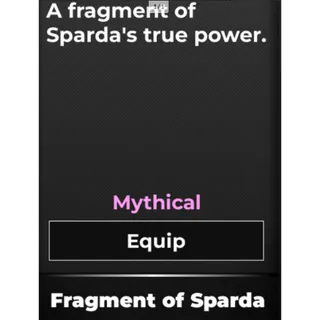 Fragment of Sparda | Type Soul