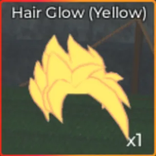 Hair Glow (Yellow) - Dragon Soul