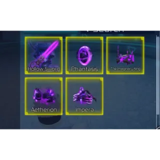 Hollow Set + Hollow Sword (FULL) | Jujutsu infinite