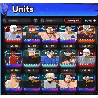 3 Ruler - Ragna 6s | Unverifed Account | Universal Tower Defense