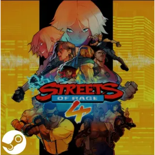 Streets of Rage 4 - GLOBAL STEAM KEY