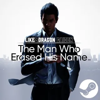 Like a Dragon Gaiden: The Man Who Erased His Name - GLOBAL STEAM KEY