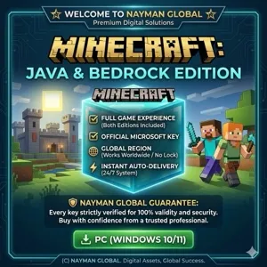 Minecraft: Java & Bedrock Edition | PC Windows | Global Key