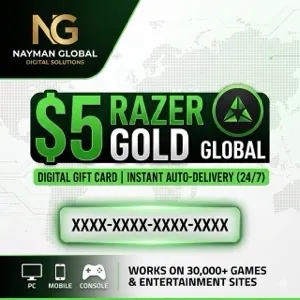 $5 Razer Gold Gift Card - Global - Instant Delivery