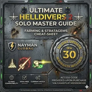 HELLDIVERS 2 SOLO MASTER GUIDE (FARMING & STRATAGEMS)