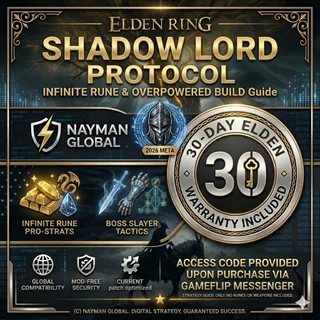 ELDEN RING SHADOW LORD PROTOCOL Strategy Guide (Text Format)