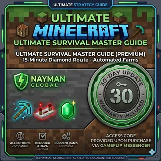 MINECRAFT ULTIMATE SURVIVAL MASTER GUIDE (PREMIUM)