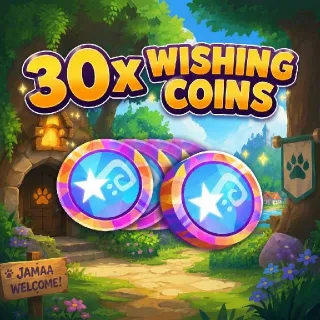 Animal Jam Play Wild - 30x Wishing Coins Bundle