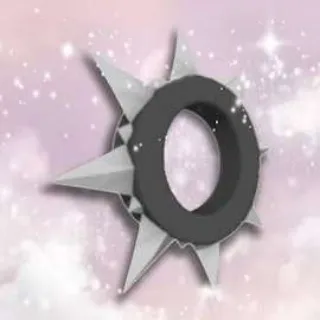 Animal Jam Classic - Black Long Spiked Collar