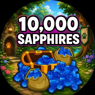 Animal Jam 10k Sapphires