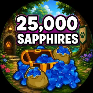 Animal Jam 25k Sapphires
