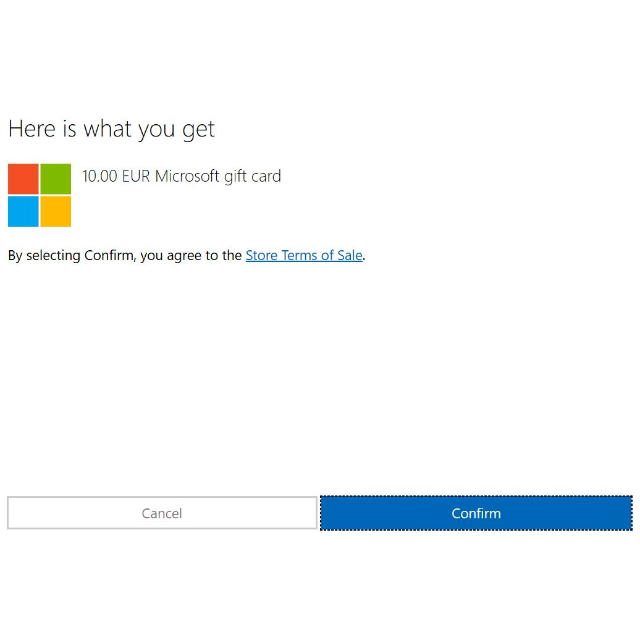 microsoft gift card sale