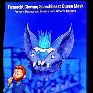 FN Glowing SB Queen Mask