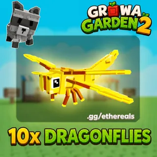 10x Golden Dragonflies | 🪴Grow a Garden 2 🪴 | ROBLOX | Sent Fast ⚡️