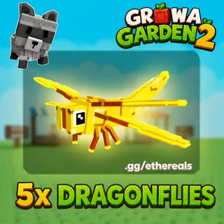 5x Golden Dragonflies | 🪴Grow a Garden 2 🪴 | ROBLOX | Sent Fast ⚡️