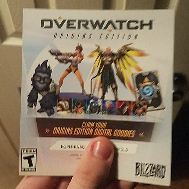 Overwatch origins edition on sale xbox one code