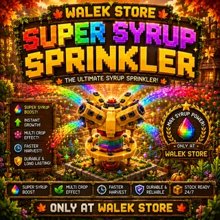 10X Super Syrup Sprinkler 💦|GAG2| Fast Delivery⚡