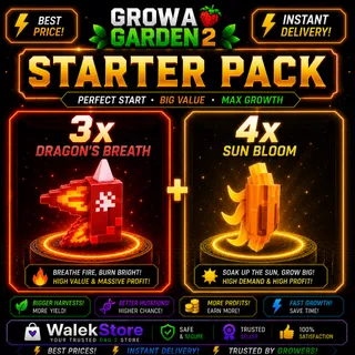 3x 🔥 Dragon's Breath 🐉 + 4x ☀️ Sun Bloom 🌻