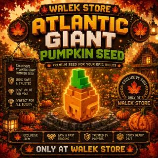500X  Atlantic Giant Pumpkin Seed 🎃|GAG2| Fast Delivery⚡